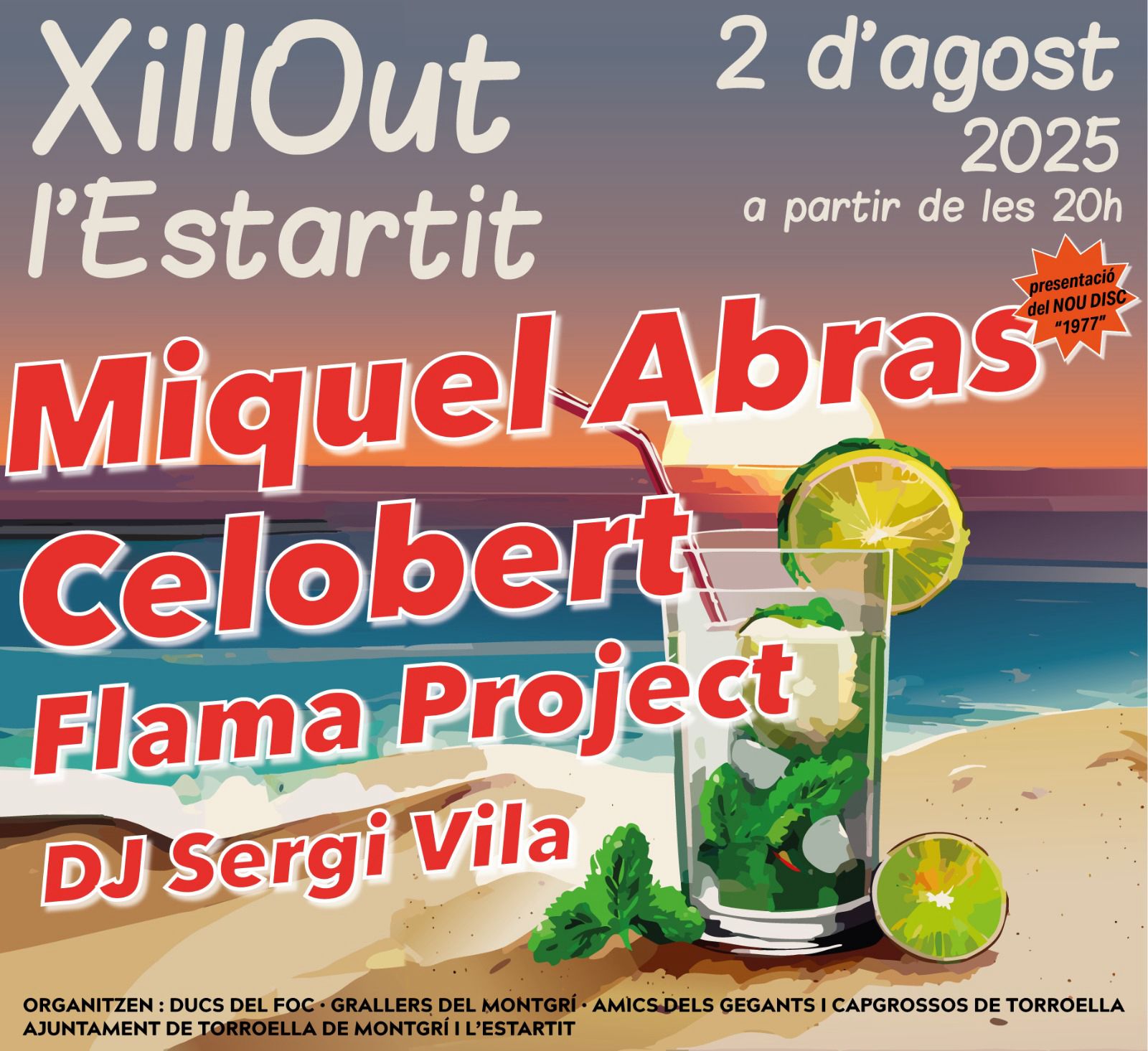 🌴 ChillOut XillOut 2025 – Festa d’estiu a l’Estartit!